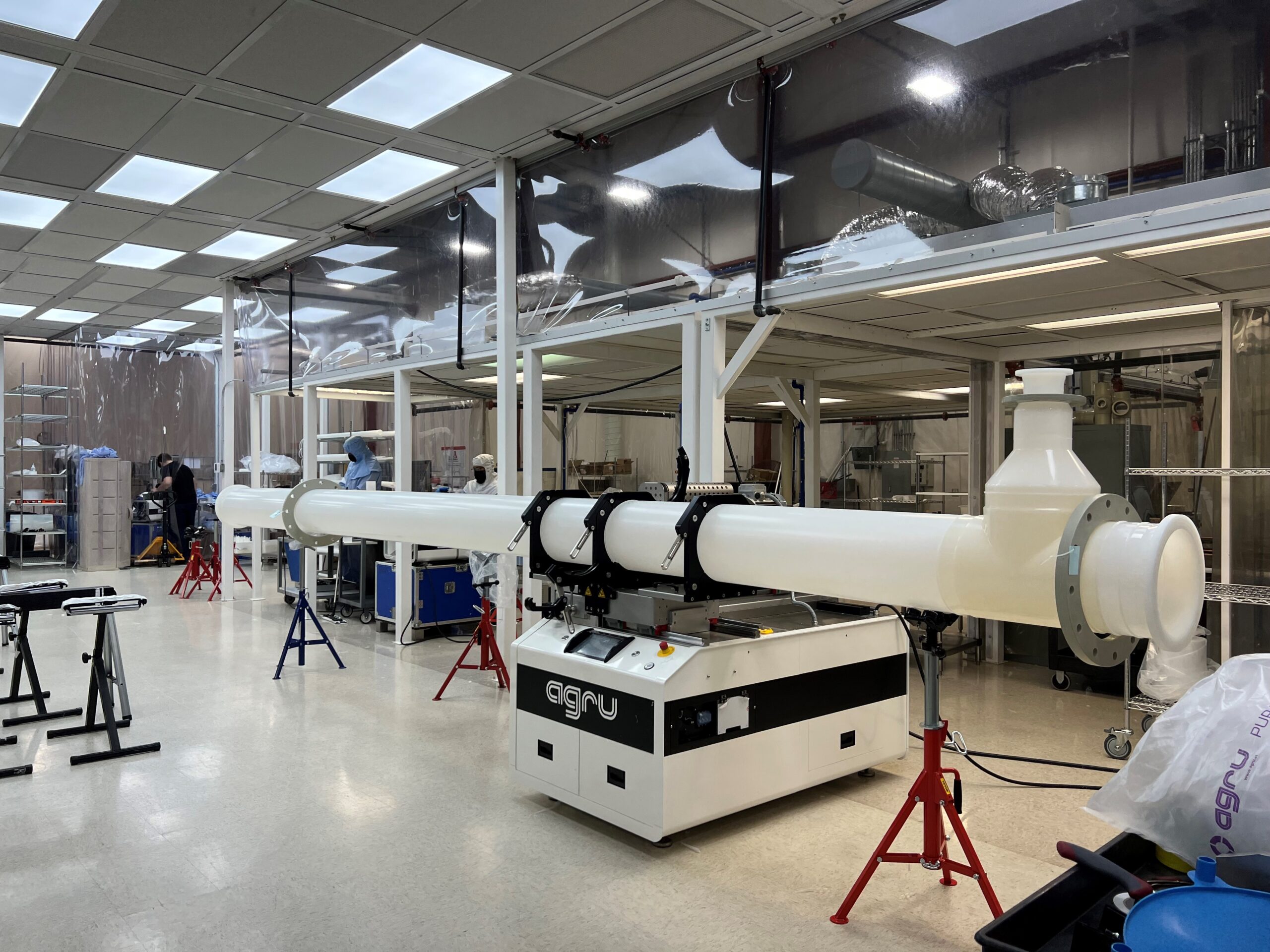 Asahi/America Cleanroom in Lawrence, MA