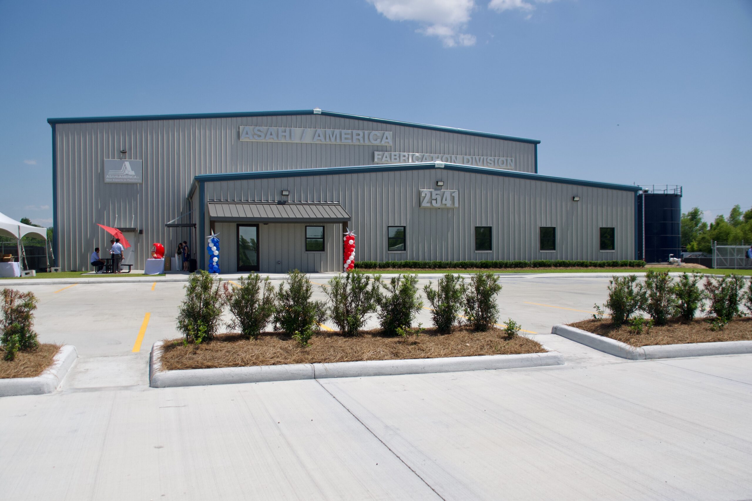 Asahi/America Fabrication facility in Paulina, LA