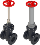 Single and Two Piece Stem Extensions for Gate Valves